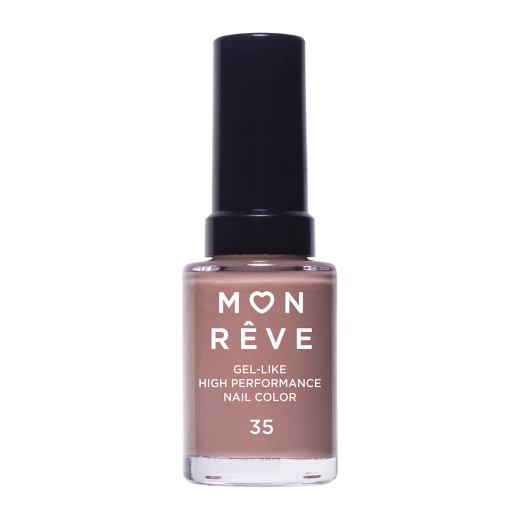Mon Reve Gel Like Nail Polish 035 Long Lasting Glossy Finish Professional Manicures 13ml Nail Color Mon Reve Gel Like Nail Polish 035 Long Lasting Glossy Finish Professional Manicures 13ml Nail Color