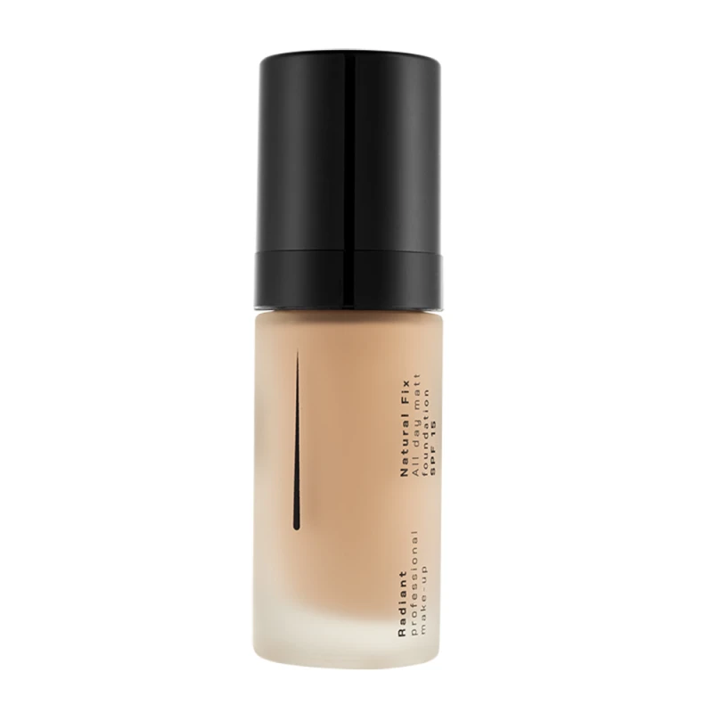 Radiant Natural Fix All Day Matt Foundation SPF15 30ml Full Coverage Hydrating Makeup - Radiant