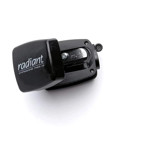 مبراة أقلام المكياج الاحترافية من Radiant للأقلام الناعمة مع أداة تجميع لأقلام العيون والشفاه مبراة أقلام المكياج الاحترافية من Radiant للأقلام الناعمة مع أداة تجميع لأقلام العيون والشفاه
