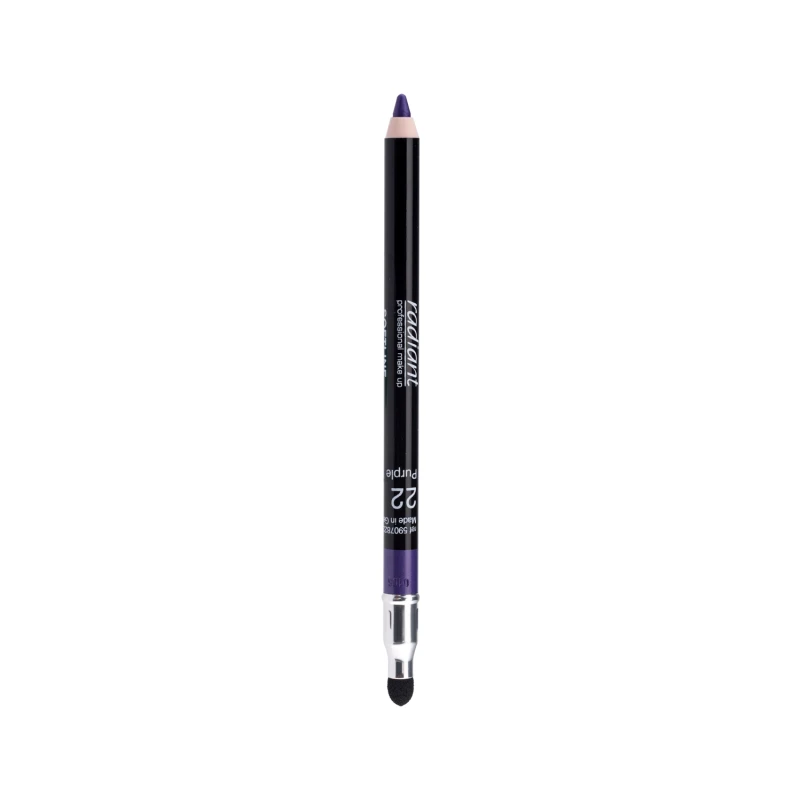 RADIANT Softline Waterproof Eye Pencil Smokey Dark Brown 1.2g Long Lasting Makeup - Radiant professional makeup