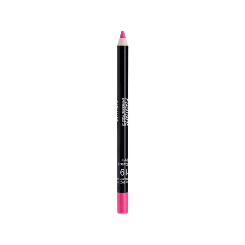 Radiant Softline Waterproof Lip Pencil Candy Pink Long Lasting Lip Liner for Precise Lip Definition - Radiant