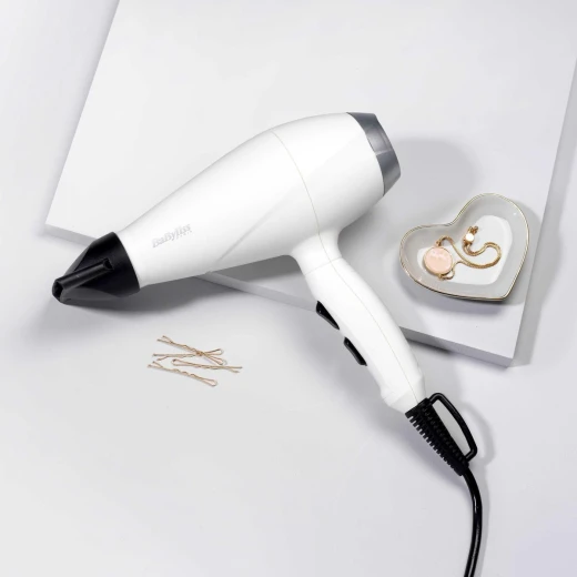 Babyliss Hair Dryer, White Color, 2000 Watt - Babyliss - Image 3
