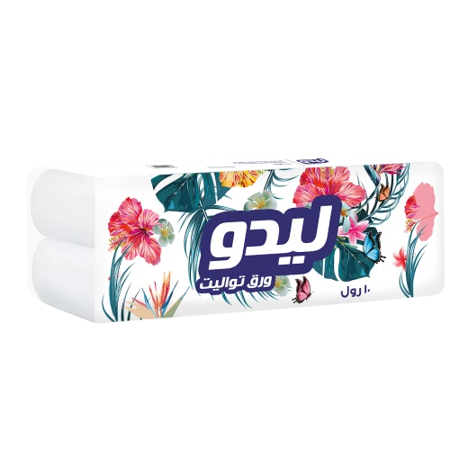 ورق تواليت, 10 رول, 200 قطعه من ليدو ورق تواليت, 10 رول, 200 قطعه من ليدو