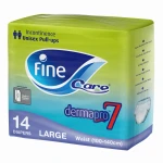 Fine Care Incontinence Adult Pull Ups for Unisex, Large, Waist 100-140 Cm, Pack of 14 - Fine