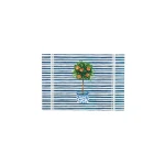 Madame Coco Angilia Placemat, Blue Color, 4 Pieces - Madame COCO