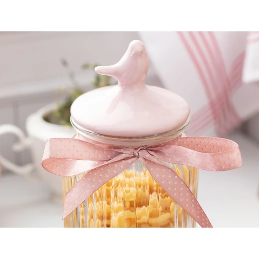Madame Coco Jar Cylinder, Light Rose Color - Madame COCO - Image 2