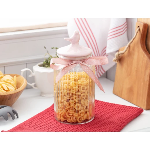 Madame Coco Jar Cylinder, Light Rose Color - Madame COCO - Image 3