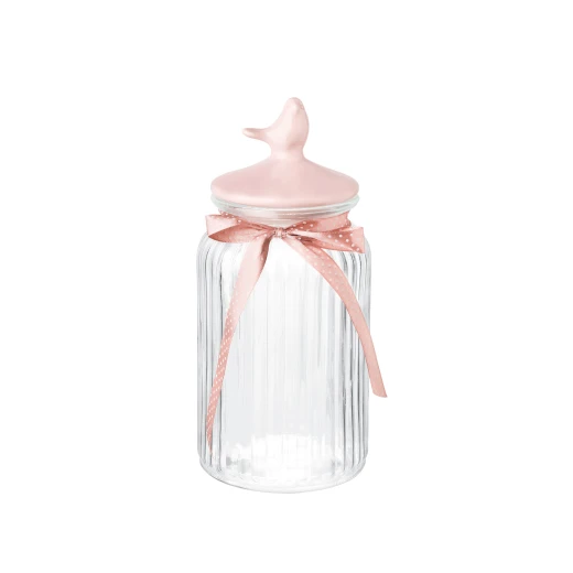 Madame Coco Jar Cylinder, Light Rose Color - Madame COCO - Image 4