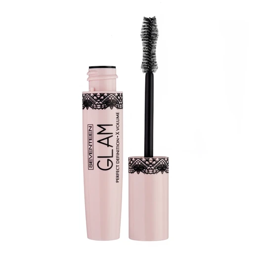 Seventeen Glam Black Mascara 13ml Defining Volume Lash Enhancer with Biotin & Moringa Oil for Glam Eyes - Seventeen - Image 2