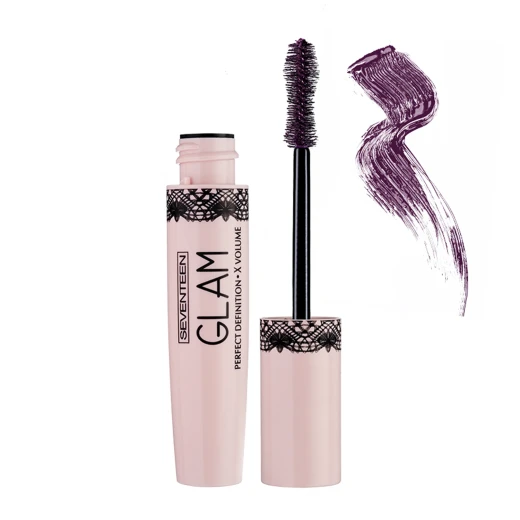Seventeen Glam Mascara, Plum Color Number 02 Seventeen Glam Mascara, Plum Color Number 02