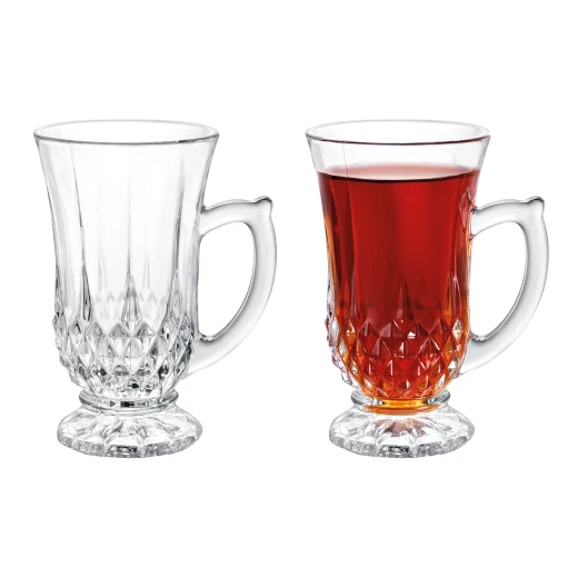 Madame Coco Audrey Teacups, Set of 4 Pieces, 140 Ml Madame Coco Audrey Teacups, Set of 4 Pieces, 140 Ml