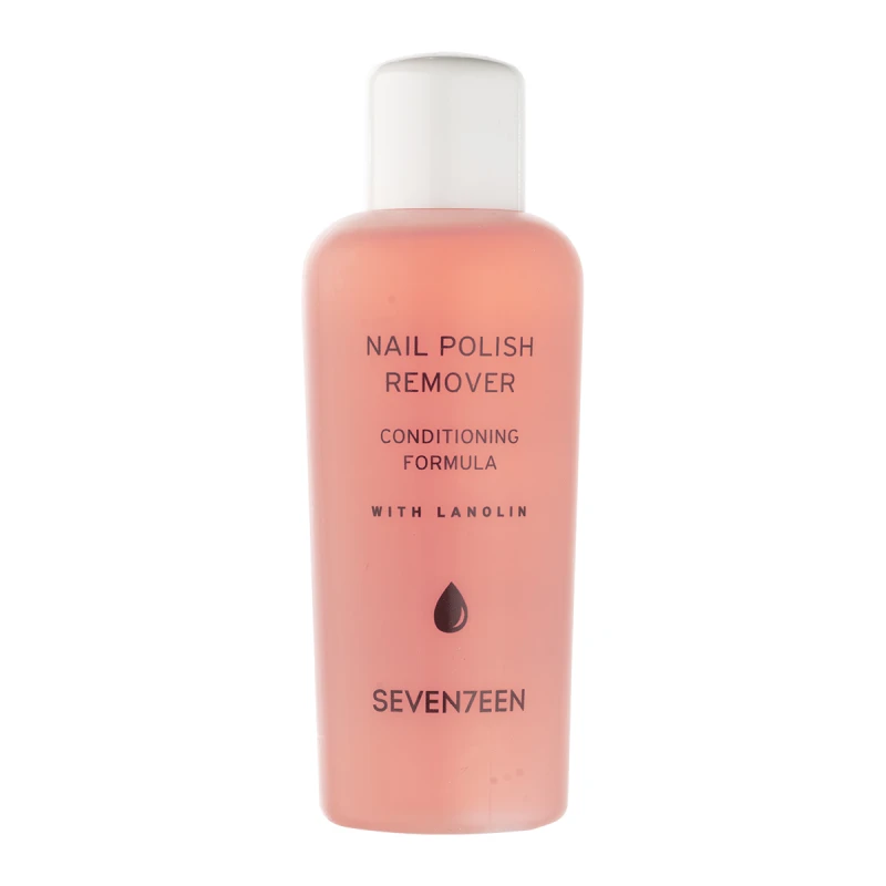 Seventeen Nail Polish Remover Conditioning Formula 200ml for Gentle Nail Care - Seventeen