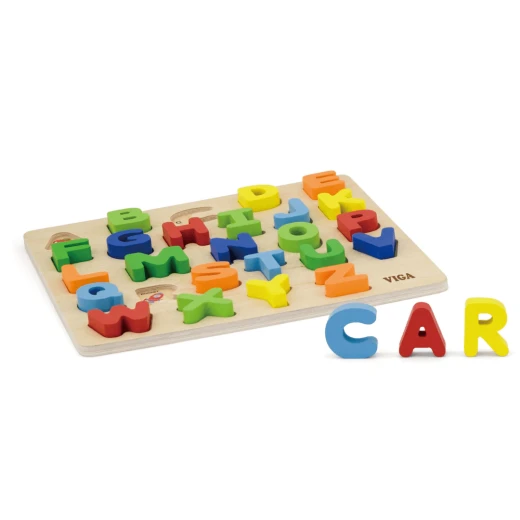 Viga Block Puzzle Alphabet Uppercase - Viga - Image 3