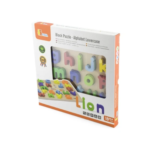 Viga Block Puzzle Alphabet Lowercase Viga Block Puzzle Alphabet Lowercase