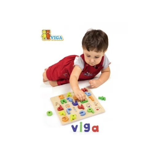 Viga Block Puzzle Alphabet Lowercase - Viga - Image 2