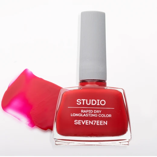 Seventeen Studio Rapid Dry Long Lasting Nail Polish Shade 105 Shiny Finish for Flawless Manicures - Seventeen - Image 2