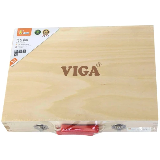 Viga Tool Box For Kids, 10 Pieces - Viga - Image 3