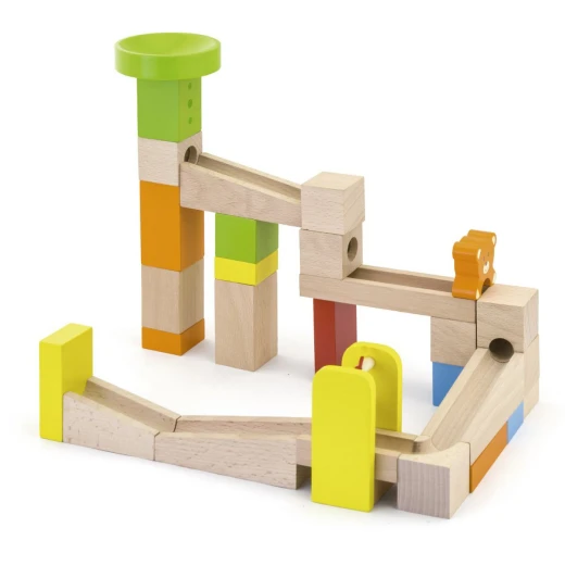 Viga Marble Run, 49 Pieces - Viga - Image 3