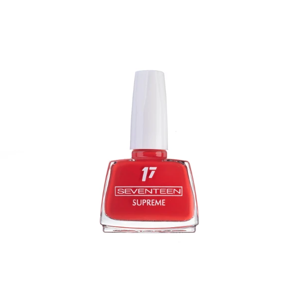 Seventeen Supreme Number 27 Nail Polish Long Lasting Shiny Finish for Professional Manicure Vibrant Glossy Color - Seventeen
