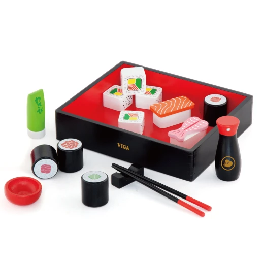 Viga Wooden Sushi Set Toy - Viga - Image 2