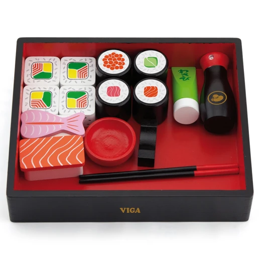 Viga Wooden Sushi Set Toy - Viga - Image 3