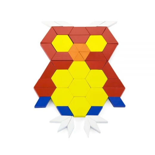 Viga Wood Pattern Block Set, 250 Pieces - Viga - Image 4