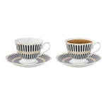 Madame Coco Chic Coffee Cups, Set of 2 Pieces - Madame COCO
