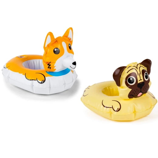 BigMouth Beverage Boats Corgi And Pug Dogs BigMouth Beverage Boats Corgi And Pug Dogs