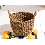 Madame Coco Dorise Medium Wicker Basket, 27x22 Cm - Madame COCO