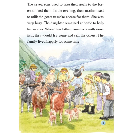 Dar Al Manhal Better Reader 5B: The Seven Crows, 16 Pages - Dar Al Manhal - Image 3