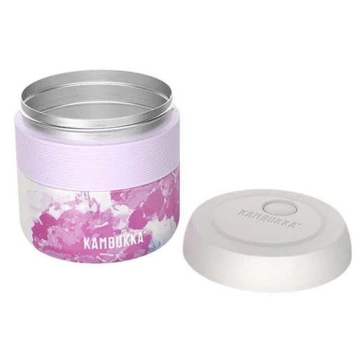Kambukka Bora Food Jar Pink Blossom, 400 Ml Kambukka Bora Food Jar Pink Blossom, 400 Ml