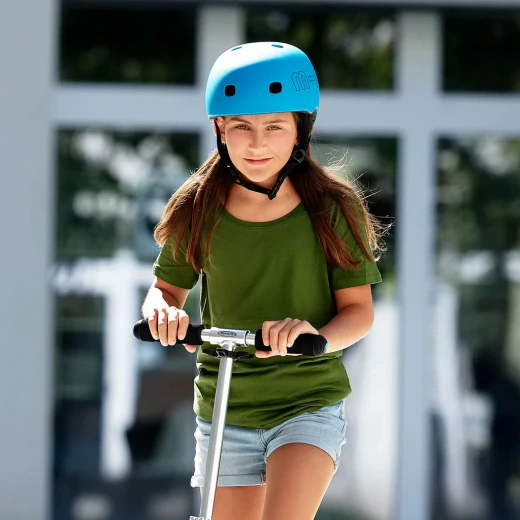 Micro PC Children's Helmet, Ocean Blue Color, Size Medium - Micro - Image 2