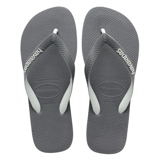 Havaianas Top Mix Flip Flop, Steel Grey Color, Size 39/40 Havaianas Top Mix Flip Flop, Steel Grey Color, Size 39/40