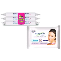 Fresh'n soft Make up Remover, 20 Wipe, 2+1 Offer