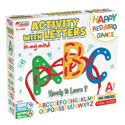 Dede Activity with letters, 140 Pieces - Dede - Image 2
