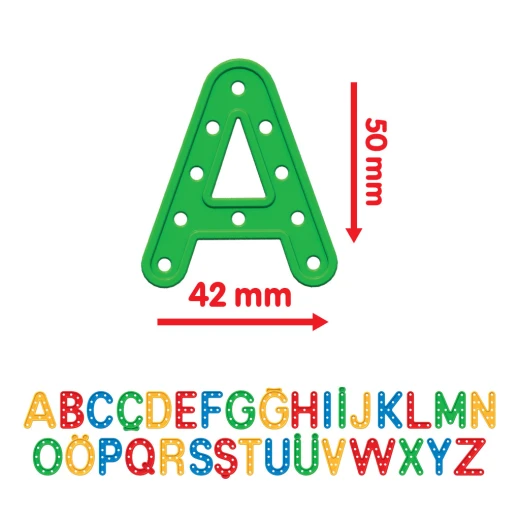 Dede Activity with letters, 140 Pieces - Dede - Image 3