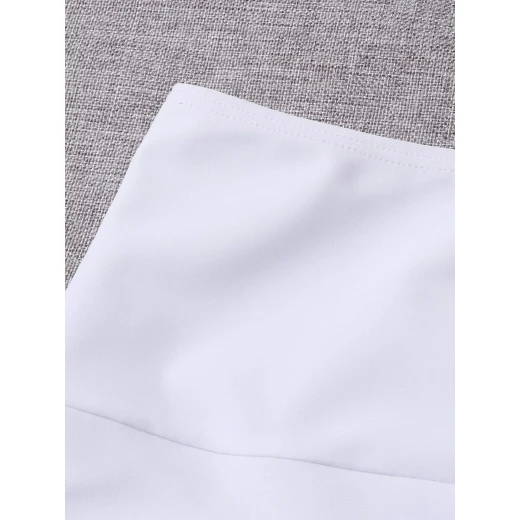Beach Bikini Skirt, White Color - Image 5