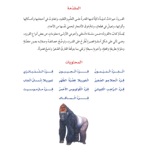 اسئلتي واجوبتي الاولى: القرود من دار المنهل - دار المنهل - Image 5