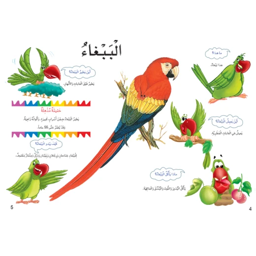 اسئلتي واجوبتي الاولى: الطيور من دار المنهل - دار المنهل - Image 5