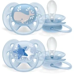 Philips Avent Ultra Soft Pacifier, 6-18 Months, Whale Design - Philips Avent