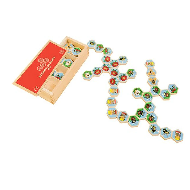 Edu Fun Bee Hive Dominos, 24 Pieces - Edu Fun