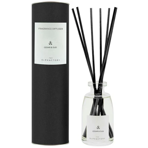 Ambientair to black diffuser, cedar and oud scent, 100 ml