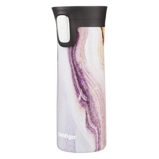Contigo Sandstone Autoseal Pinnacle Couture Vacuum Insulated Stainless Steel Travel Mug 420 ml Sandstonewhite Stainless Steel - Contigo - Image 2