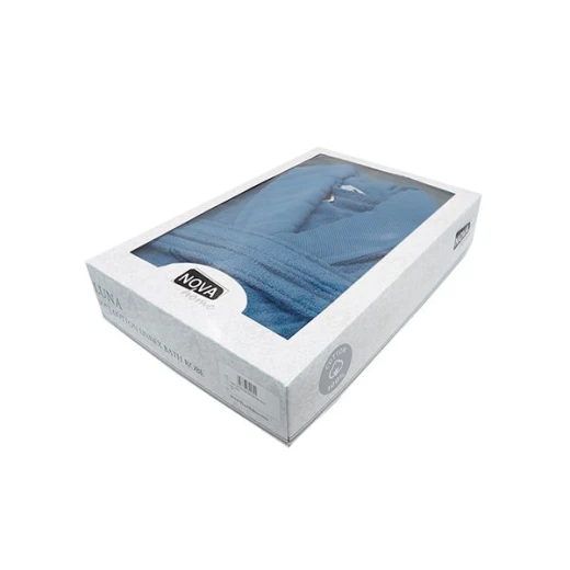 Nova home luna bathrobe, petrol color - Nova Home - Image 2