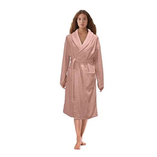 Nova home luna bathrobe, salmon color - Nova Home - Image 3