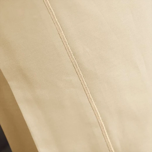 Fieldcrest Plain Fitted Sheet Set, Cotton, Ivroy Color, Queen Size, 3 Pieces - Fieldcrest - Image 2