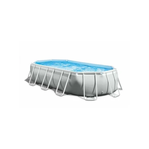 Intex Prism  Frame Pool With Filter, 6.1 X 3.05 X 1.22 - Intex - Image 2