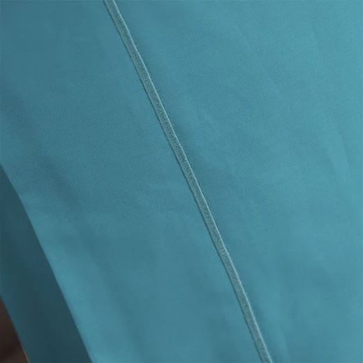 Fieldcrest plain fitted sheet set, cotton, turquoise color, queen size, 3 pieces - Fieldcrest - Image 2