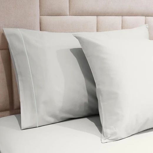 Fieldcrest plain fitted sheet set, white color, twin size - Fieldcrest - Image 2