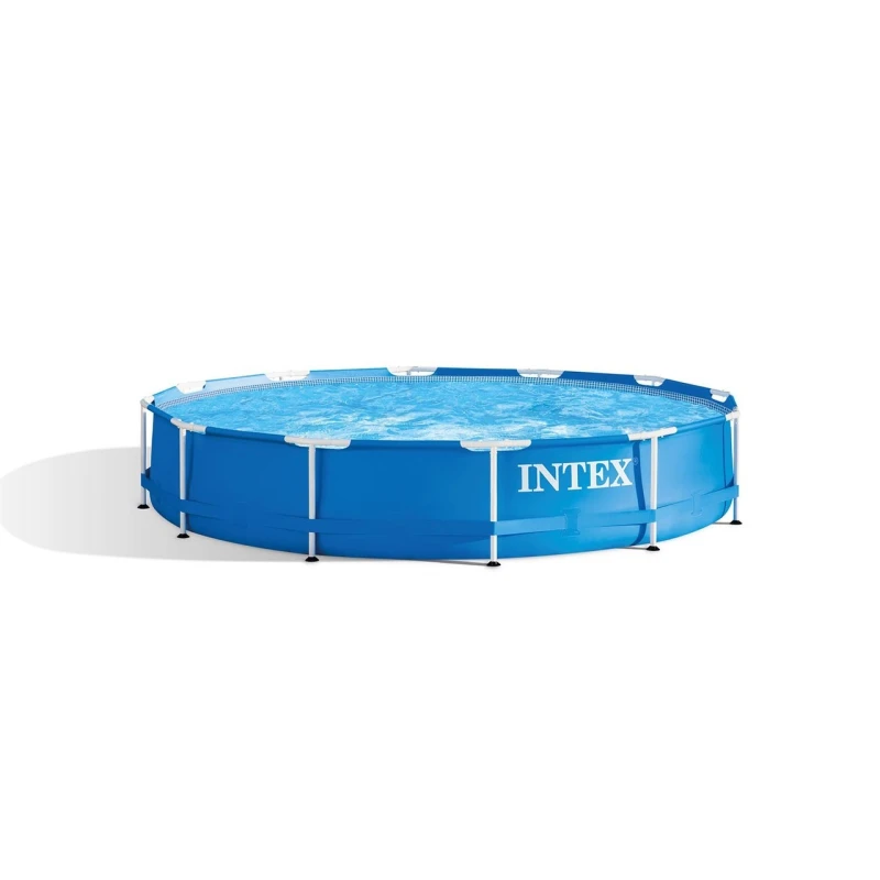 Intex Metal Frame Pool, Without Filter, 3.66 X 76 - Intex